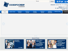 Tablet Screenshot of cooexpocredit.com